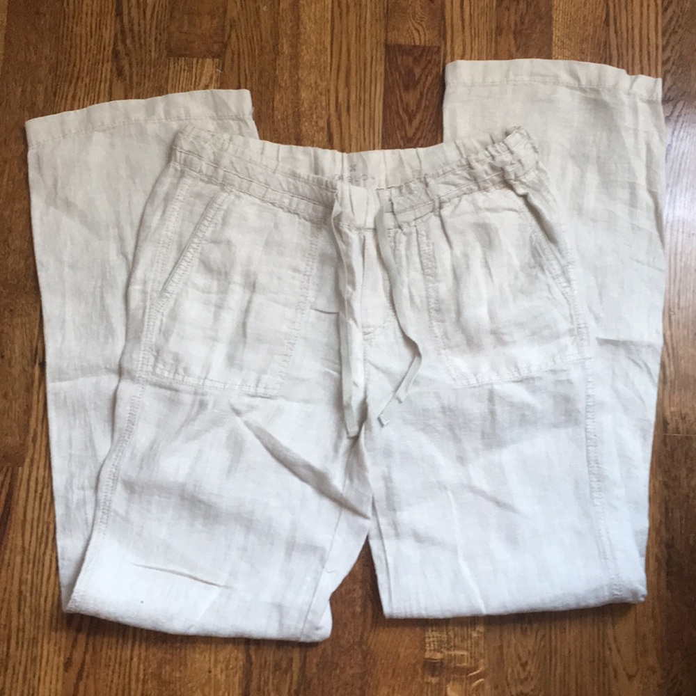 Nordstrom Brand Caslon Casual Linen Chinos